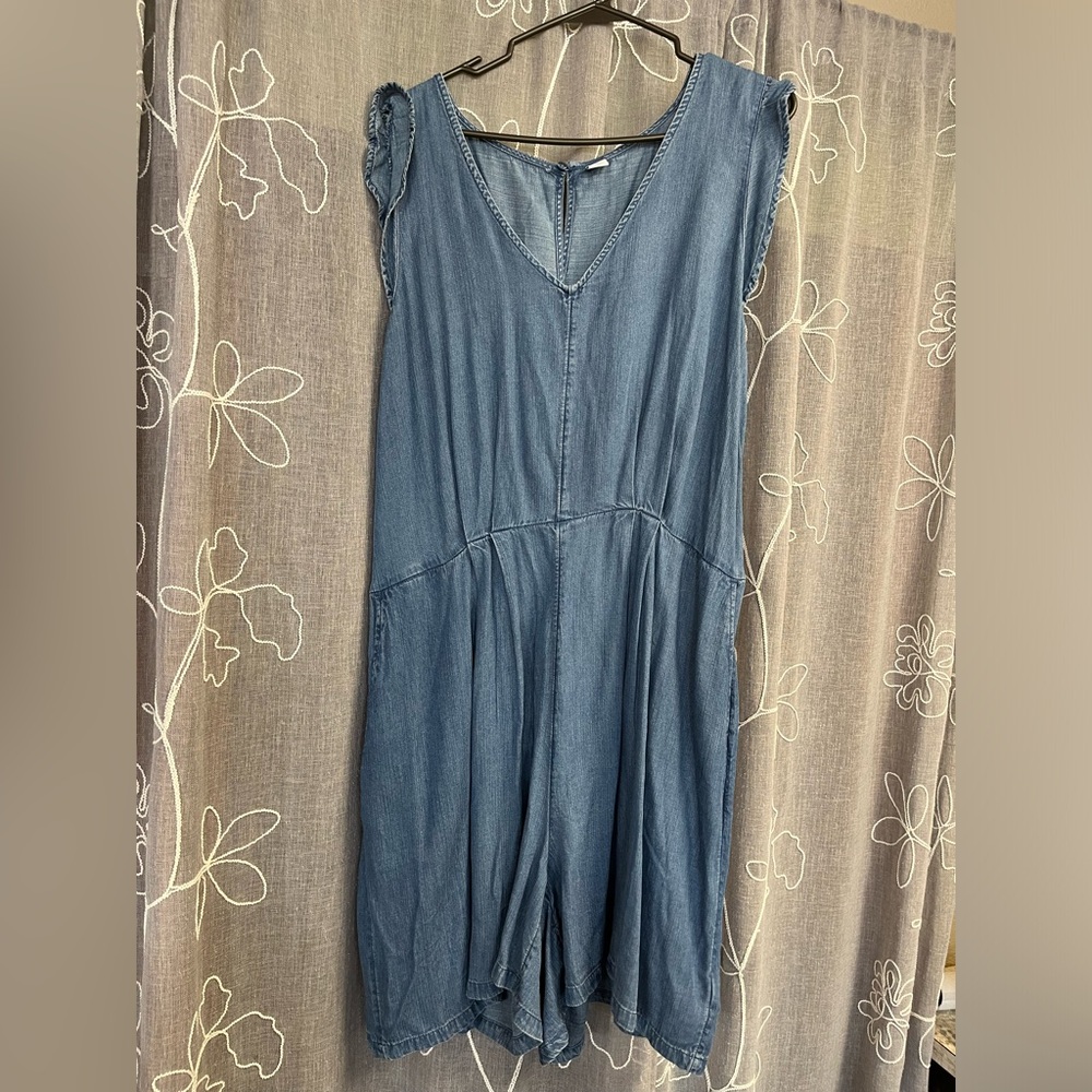 Old Navy denim romper
